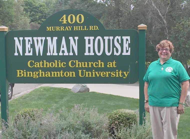 Sister Rosemary Casaleno, CSJ, appointed new director  of Catholic Campus Ministry at Binghamton University