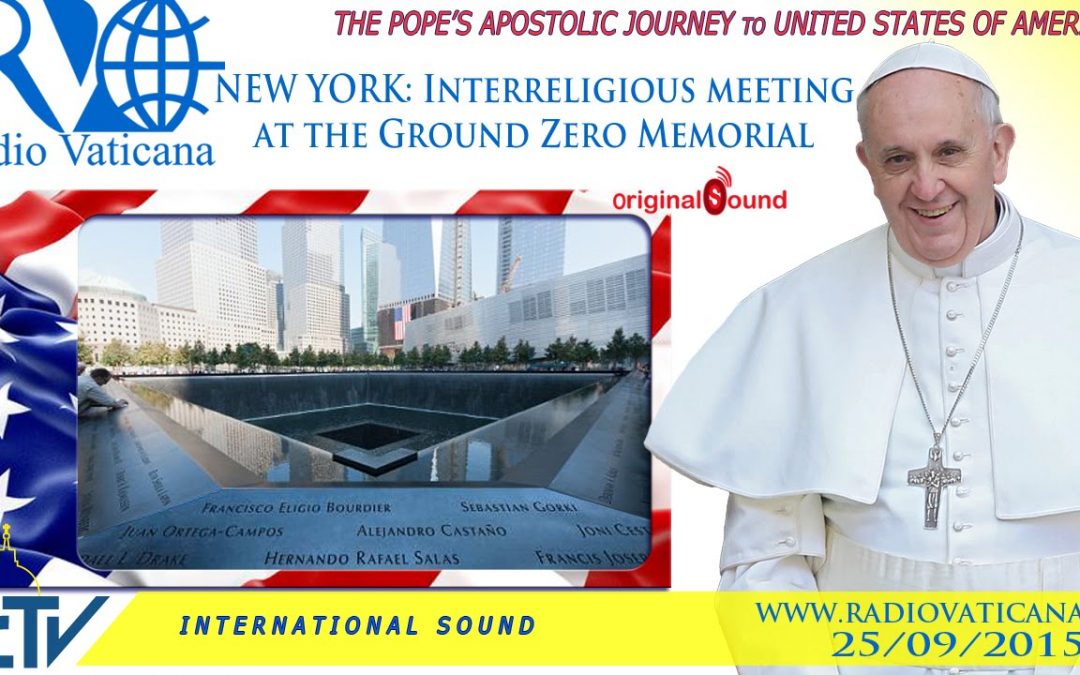 Watch live: Pope Francis at Ground Zero