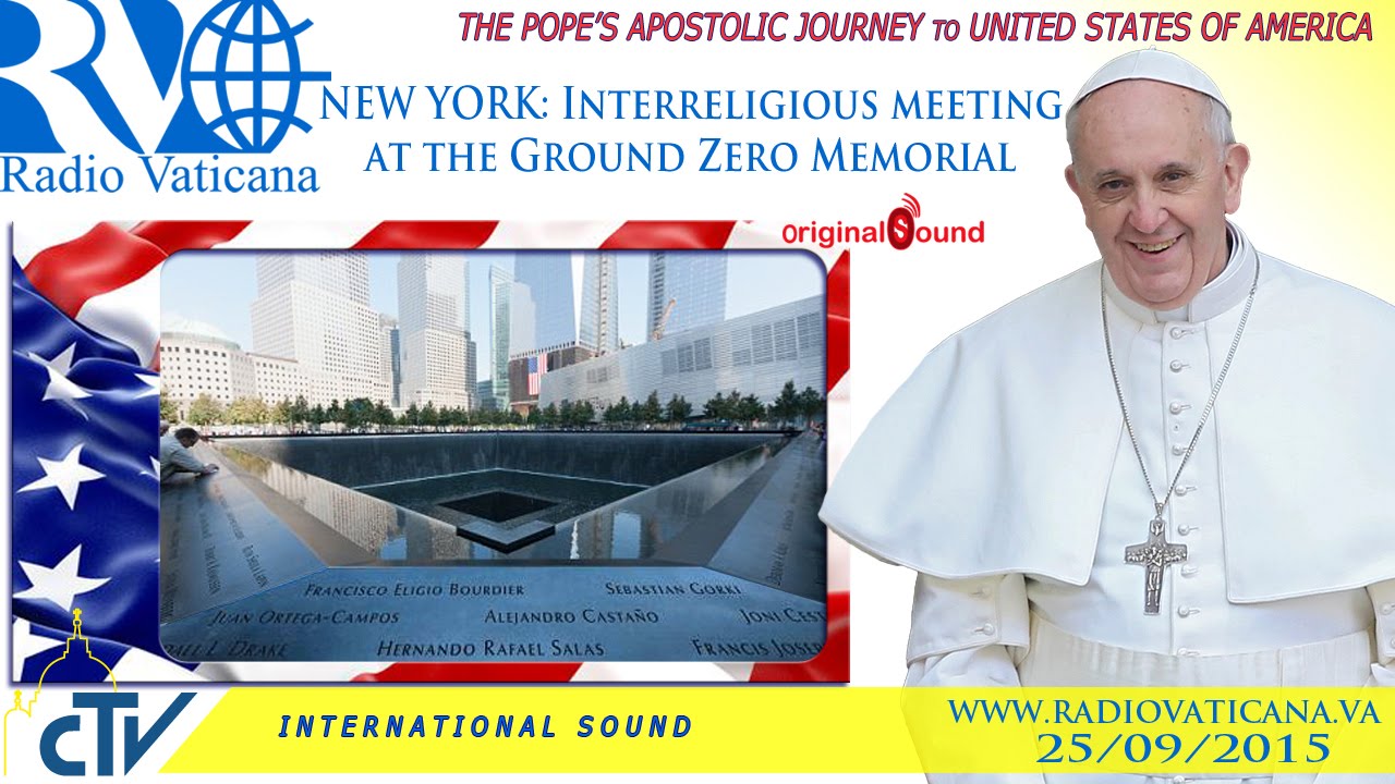 Watch live: Pope Francis at Ground Zero