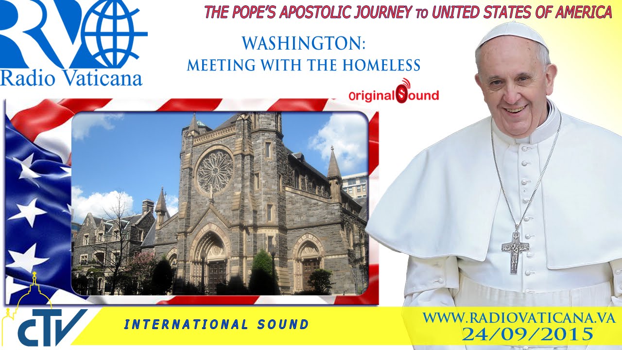 Watch live: Pope Francis visits St. Patick’s, visits with homeless served by Catholic Charities