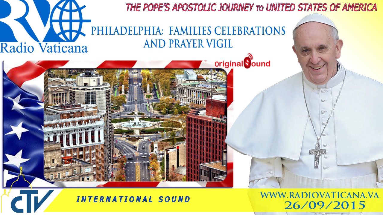 Watch live: Pope Francis visits the Festival of Families