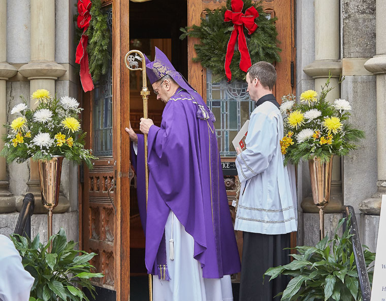 Door of Mercy opened  to all at Cathedral