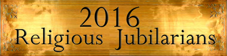 2016 Religious Jubilarians