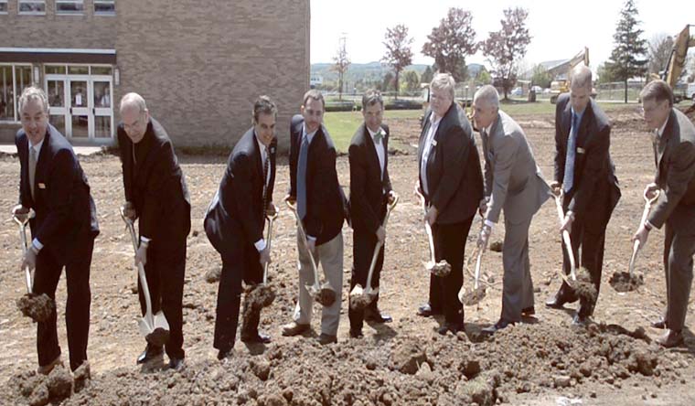 Notre Dame breaks ground on Msgr. Francis J. Willenburg Center