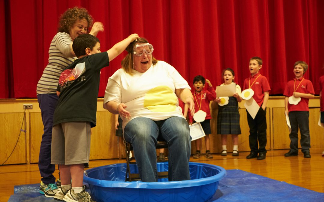Reading is no ‘yolk’ at Blessed Sacrament
