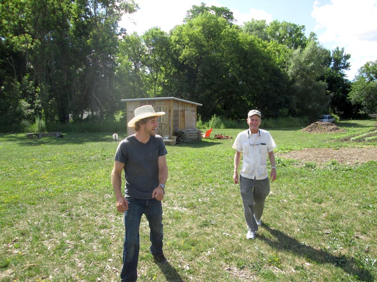Brady Faith Center off to the farm