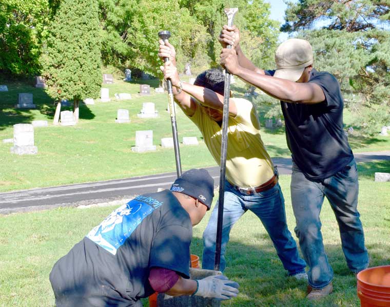 Project Joseph fixing hundreds of cemetery monuments