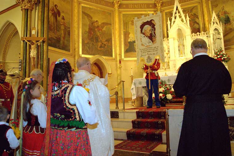 St. John Paull II’s feast day celebrated in Utica parish