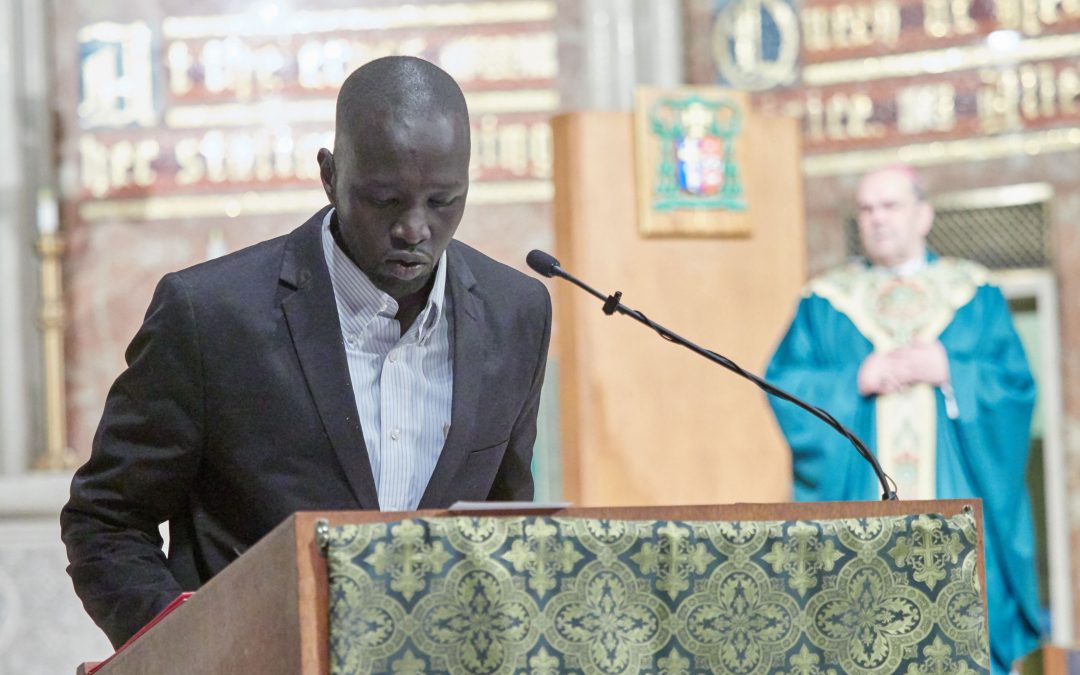 Bishop calls faithful to welcome the stranger