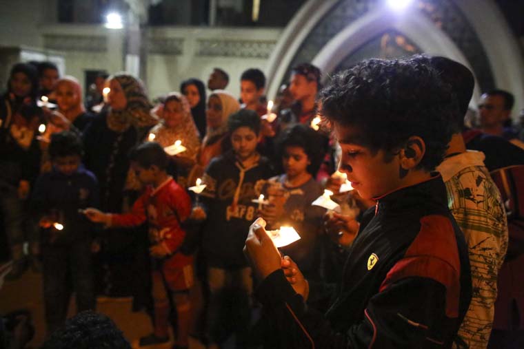 VIGIL EGYPT CHURCH BOMBING