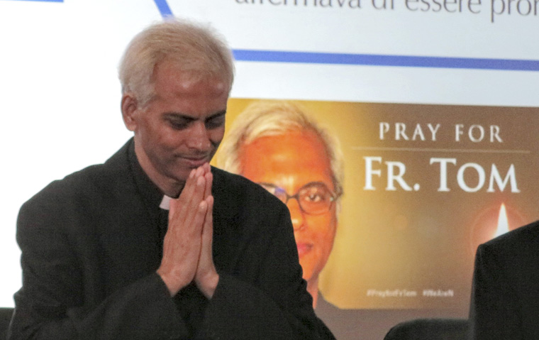 KIDNAPPED PRIEST FREED