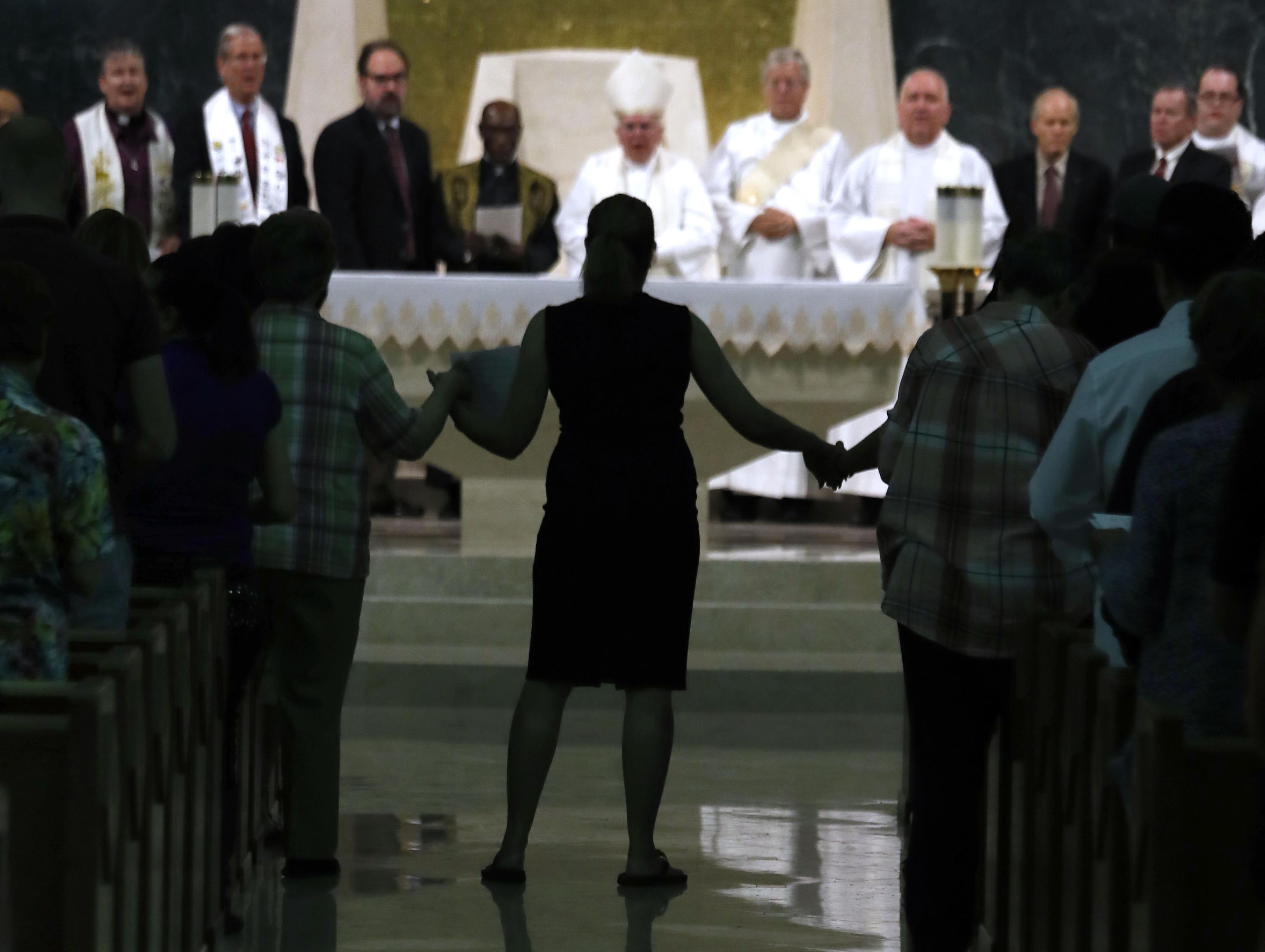 Vigil for mass shooting victims in Las Vegas
