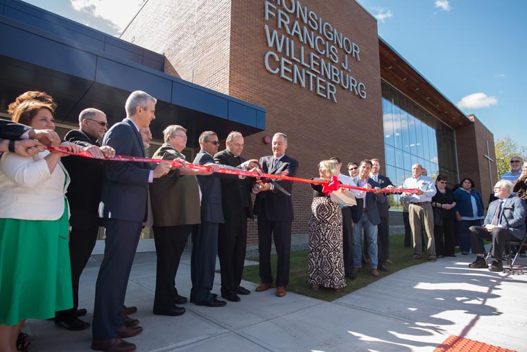 ND gem beckons all Uticans: Newly blessed Willenburg Center enhances Notre Dame