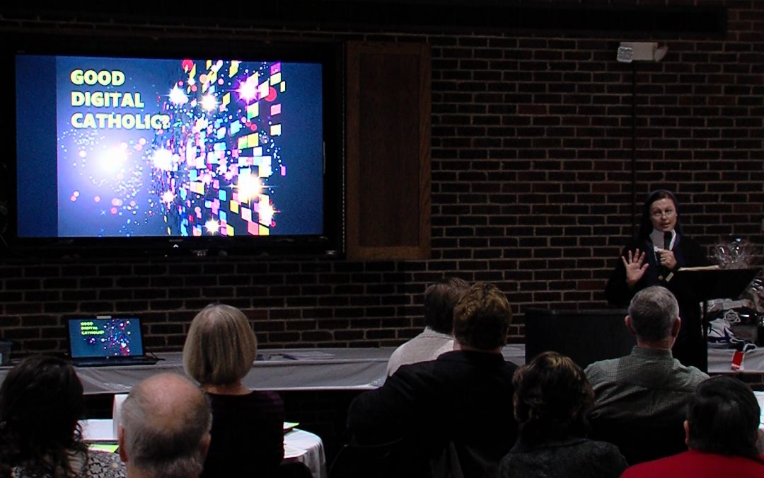 Visiting ‘media nun’ offers insights on media literacy, being ‘digital Catholics’