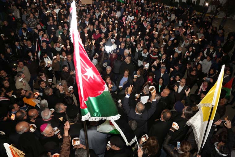 Lebanon’s religious oppose Trump’s Jerusalem move; Jordanians march
