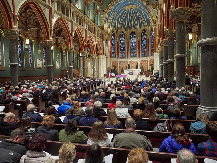 More than 100 honored for service to parishes at annual Immaculata Awards