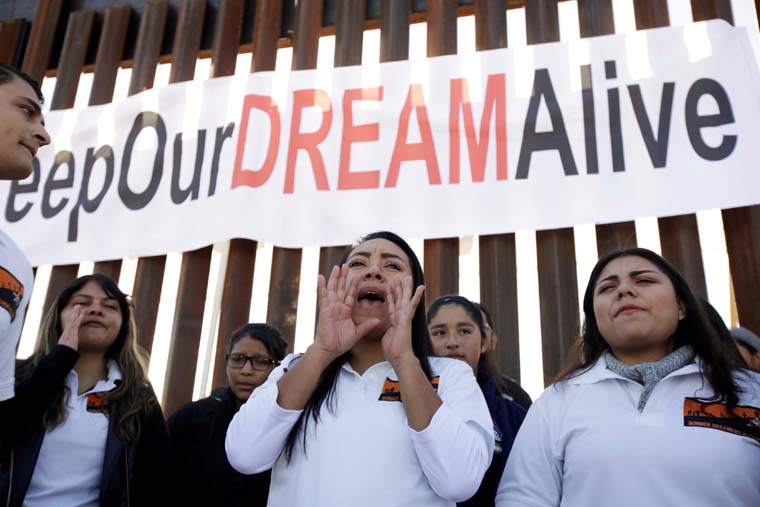 DACA MEETING U.S.-MEXICO BORDER WALL
