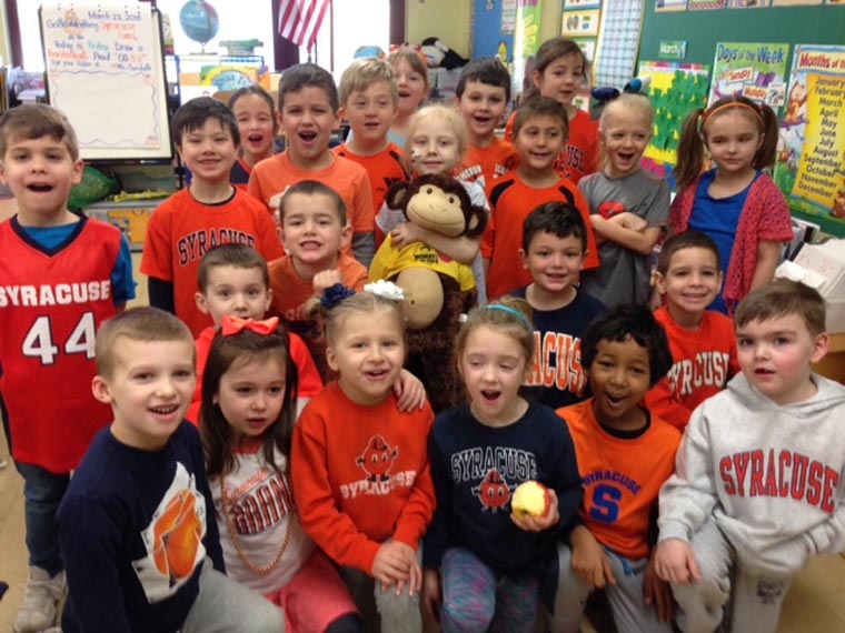 Kaylee and classmates