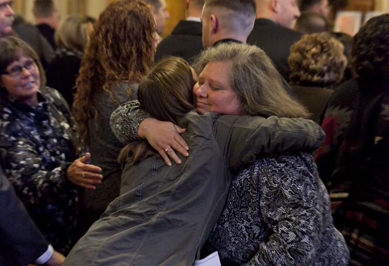 NEW YORK FUNERAL MASS LIMOUSINE VICTIMS