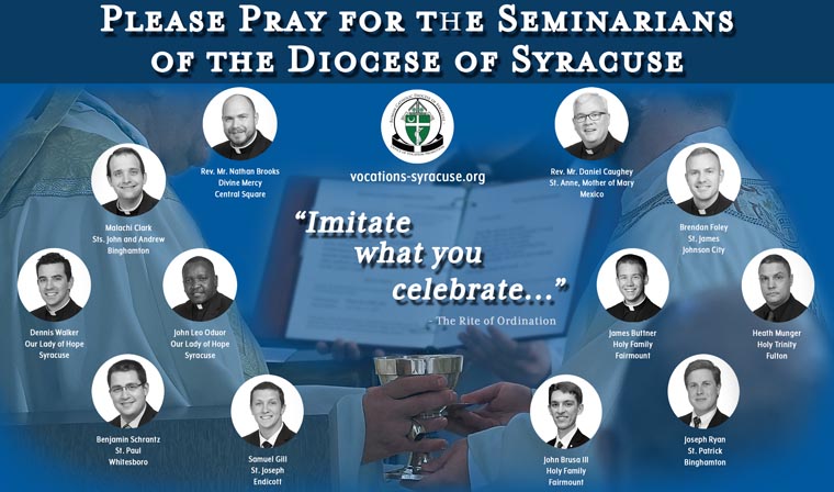 Meet the seminarians of the Diocese of Syracuse