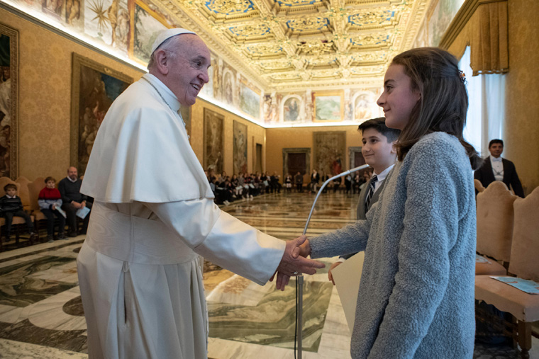 ‘Everything changes’ with Christ’s birth, pope says