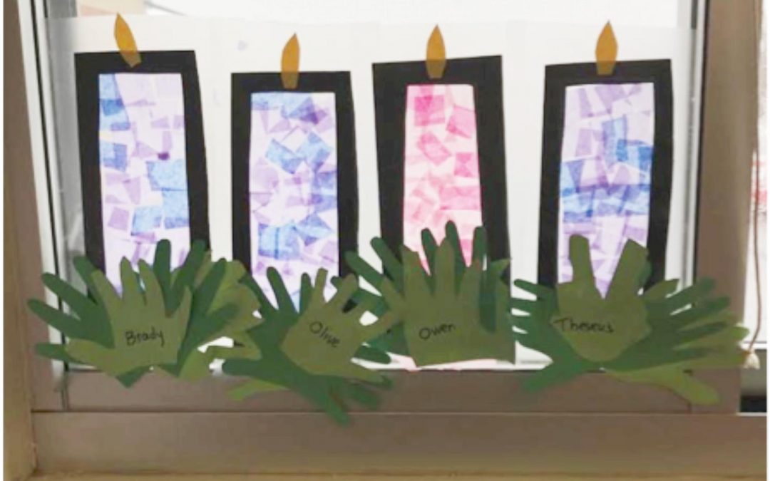 Holy Family kindergarten classroom prepares for Advent
