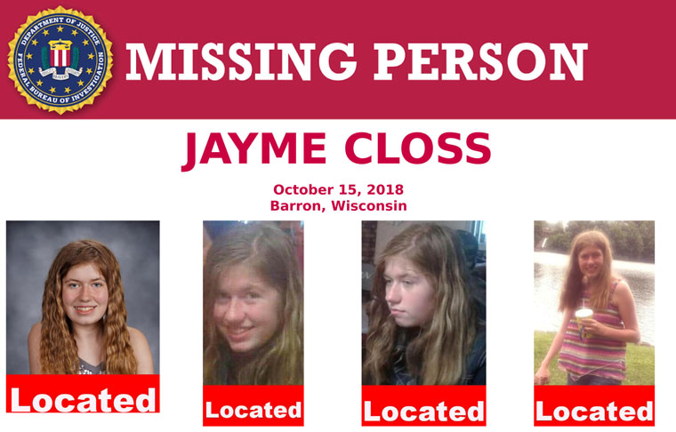 WISCONSIN JAYME CLOSS