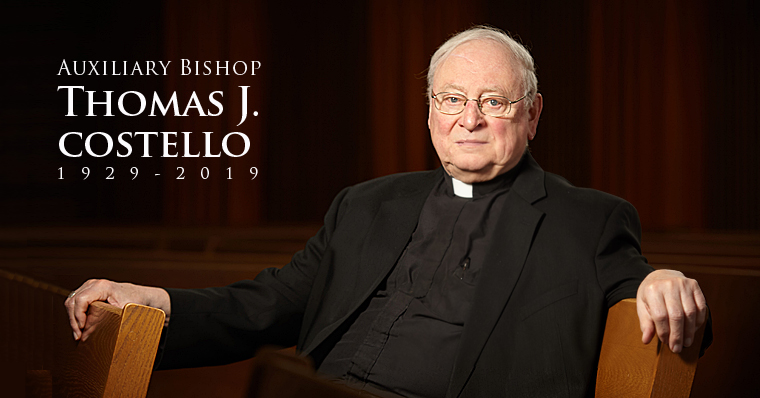 Auxiliary Bishop Thomas J. Costello dies at 89