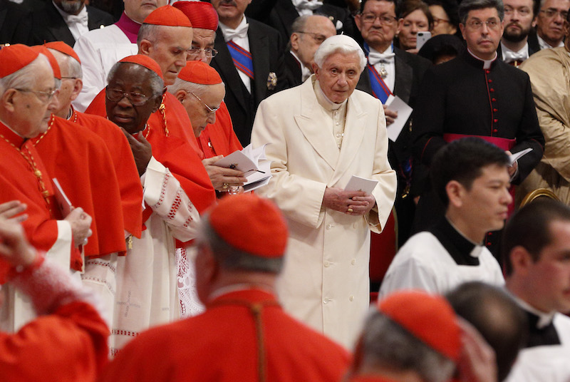 Retired pope publishes reflection on abuse crisis