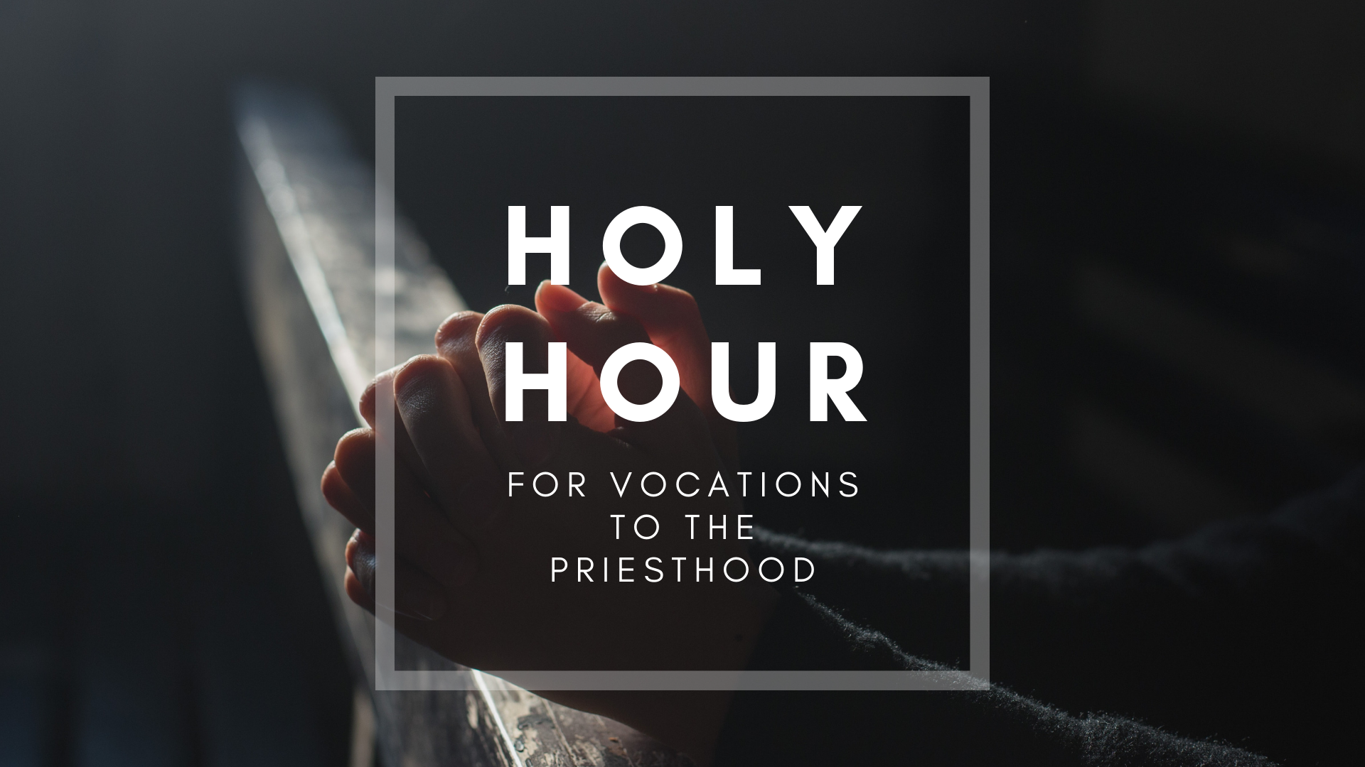 HOLY HOUR FB event