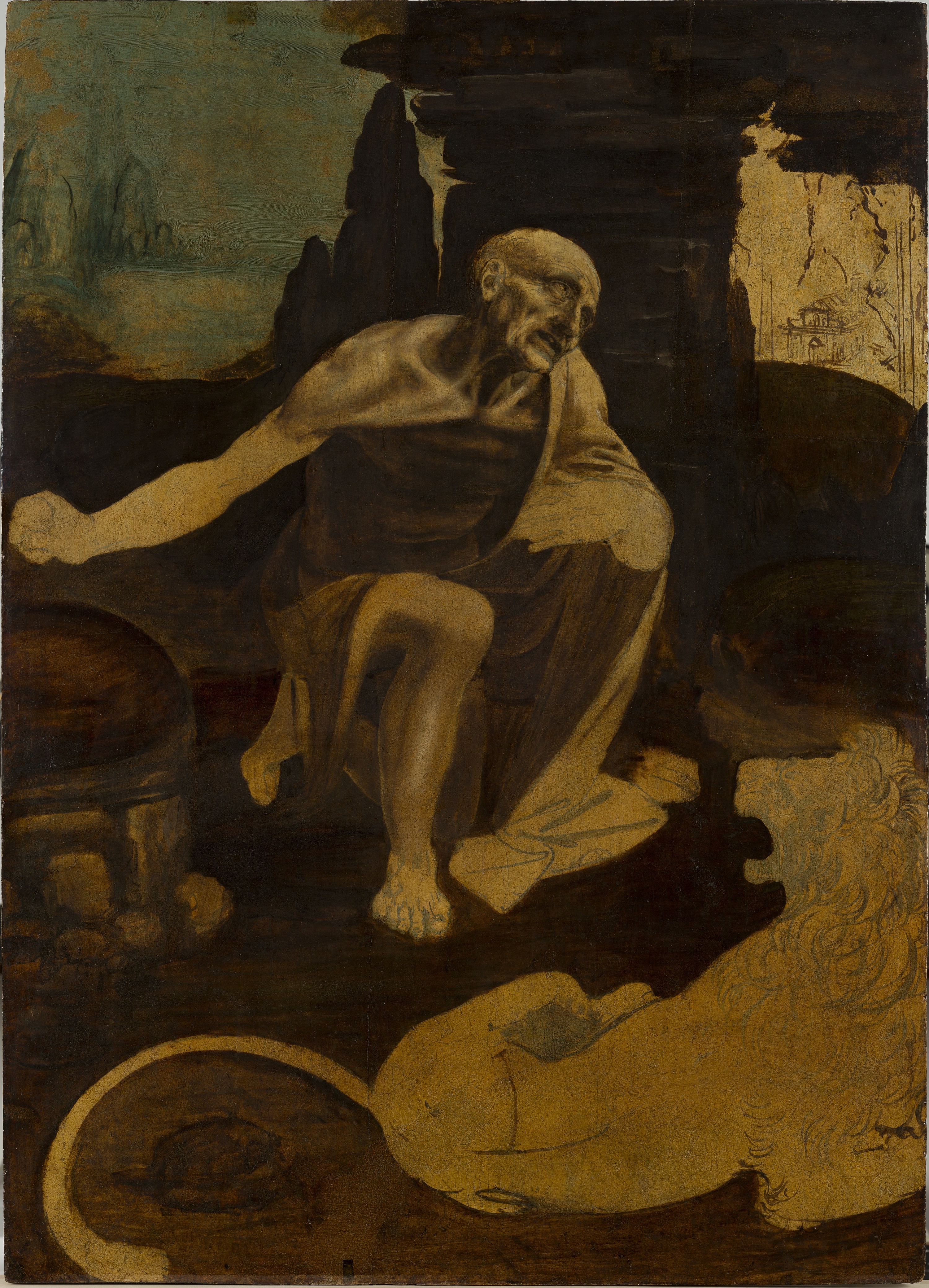 PAINTING ‘SAINT JEROME PRAYING IN THE WILDERNESS’
