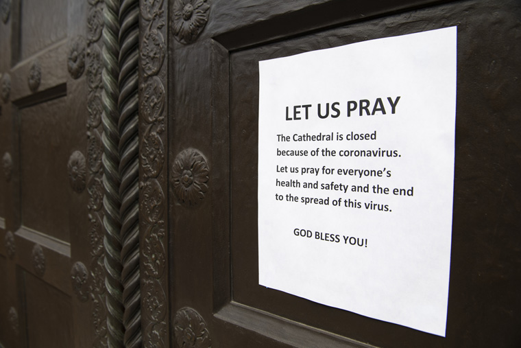 A united humanity will rise from pandemic-stricken world, pope says