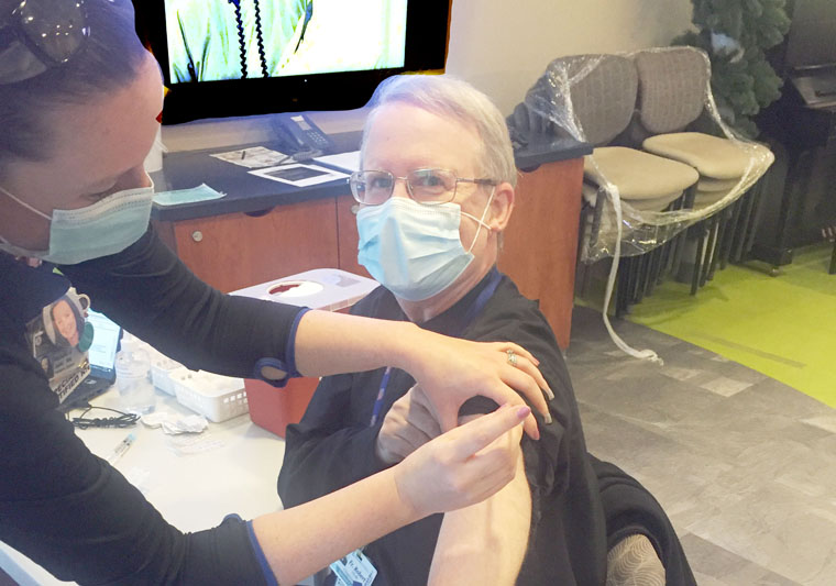 COVID Vaccine shot 12-31-2020 touchup
