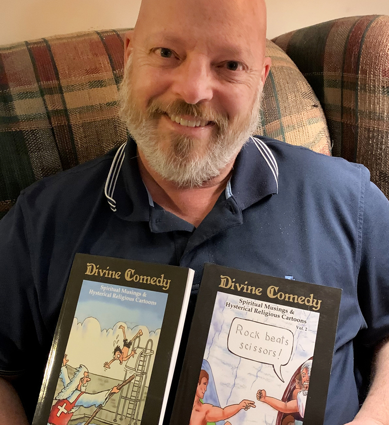 Deacon Dan and two books copy