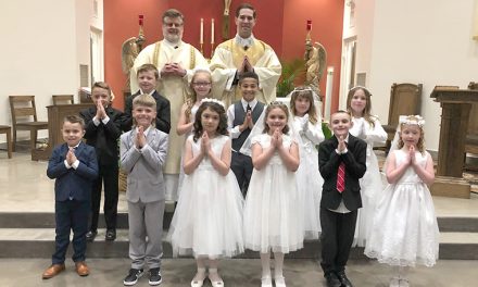 First Communion at Divine Mercy