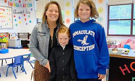 Big smiles all around at IC School