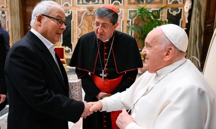 Pope praises priest who restored dignity of the poor through education