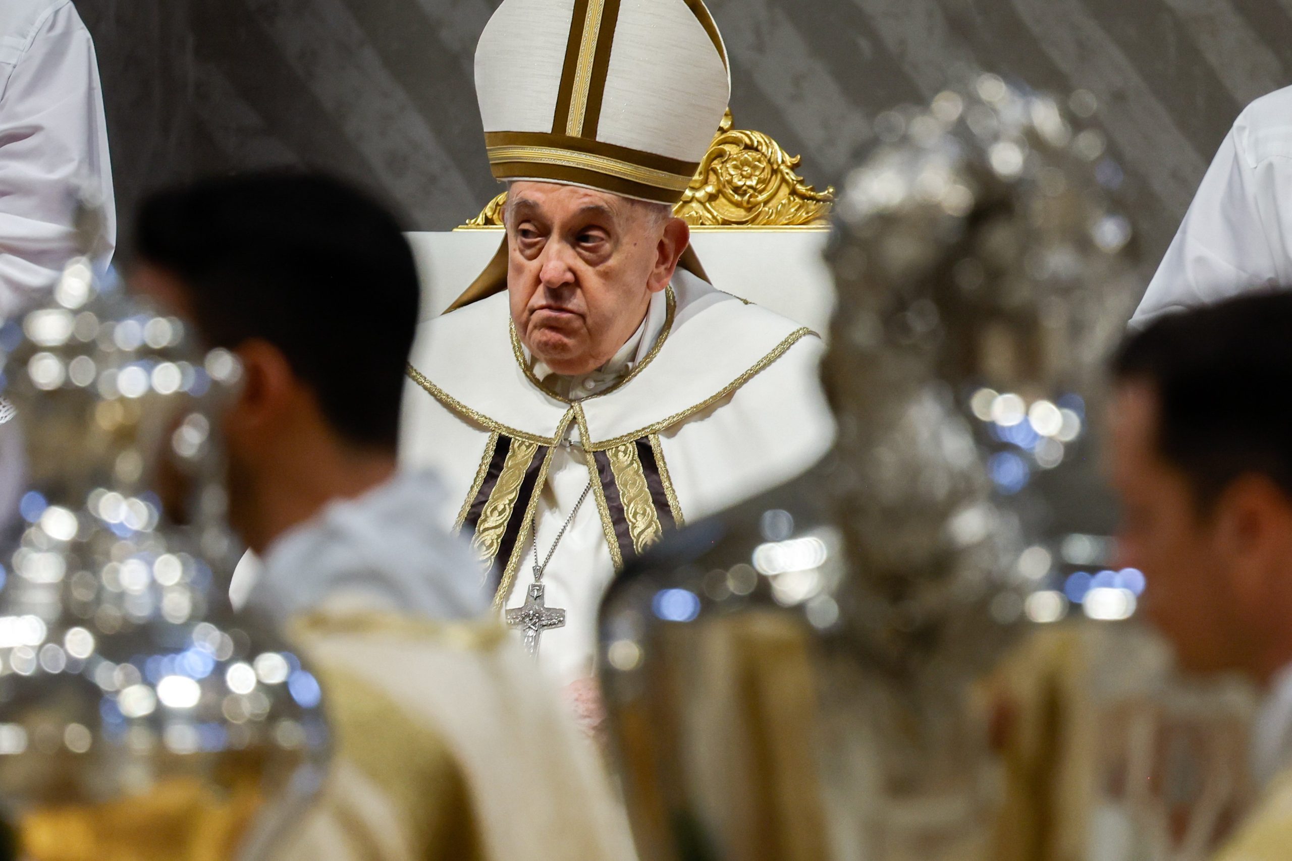 POPE FRANCIS HOLY THURSDAY CHRISM MASS