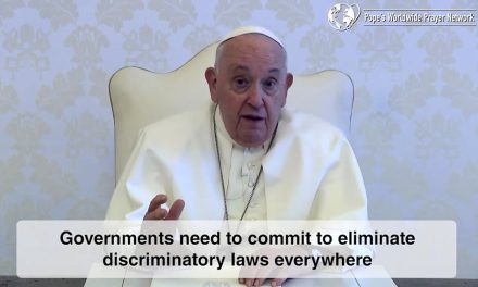 Pope asks nations to repeal laws discriminating against women