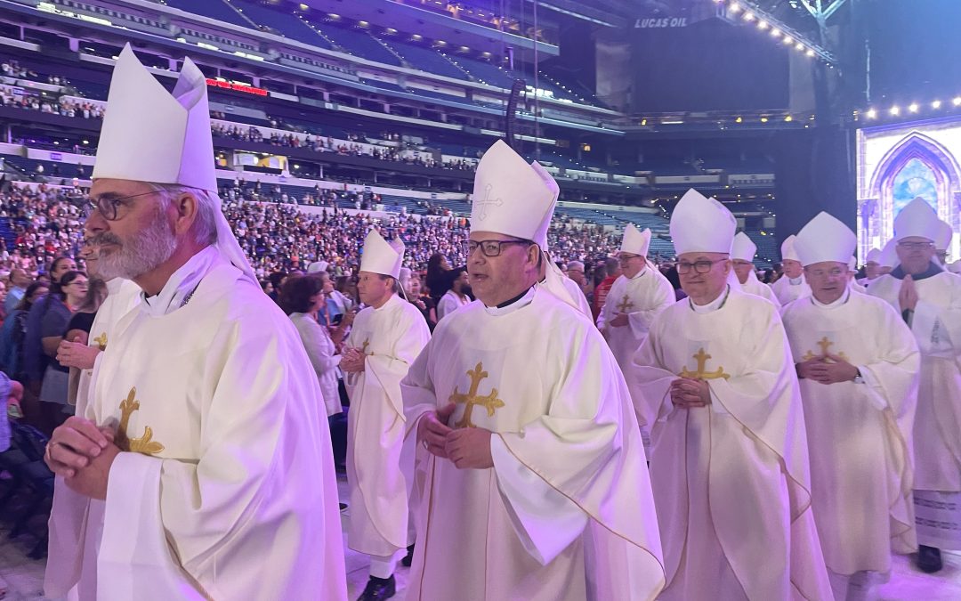 Broglio encourages young people to repent, reconcile and extend mercy at Eucharistic Congress