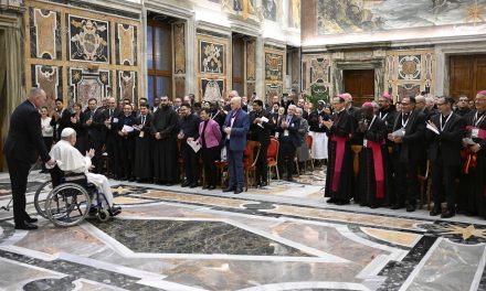 Catholic communication must engage with the world, pope says