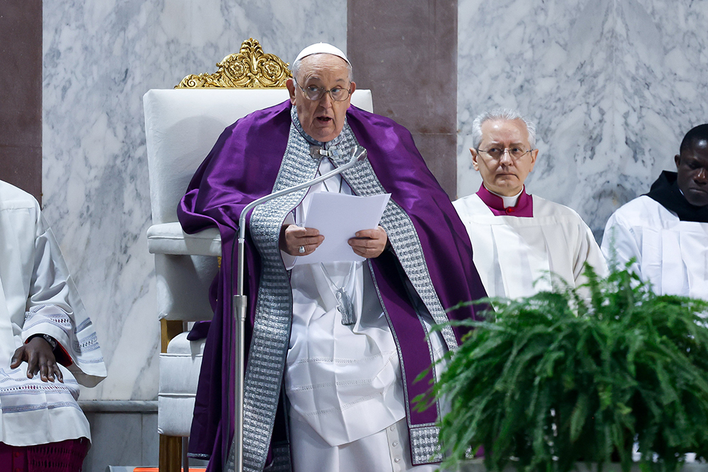(SPANISH) POPE FRANCIS ASH WEDNESDAY MASS LENT