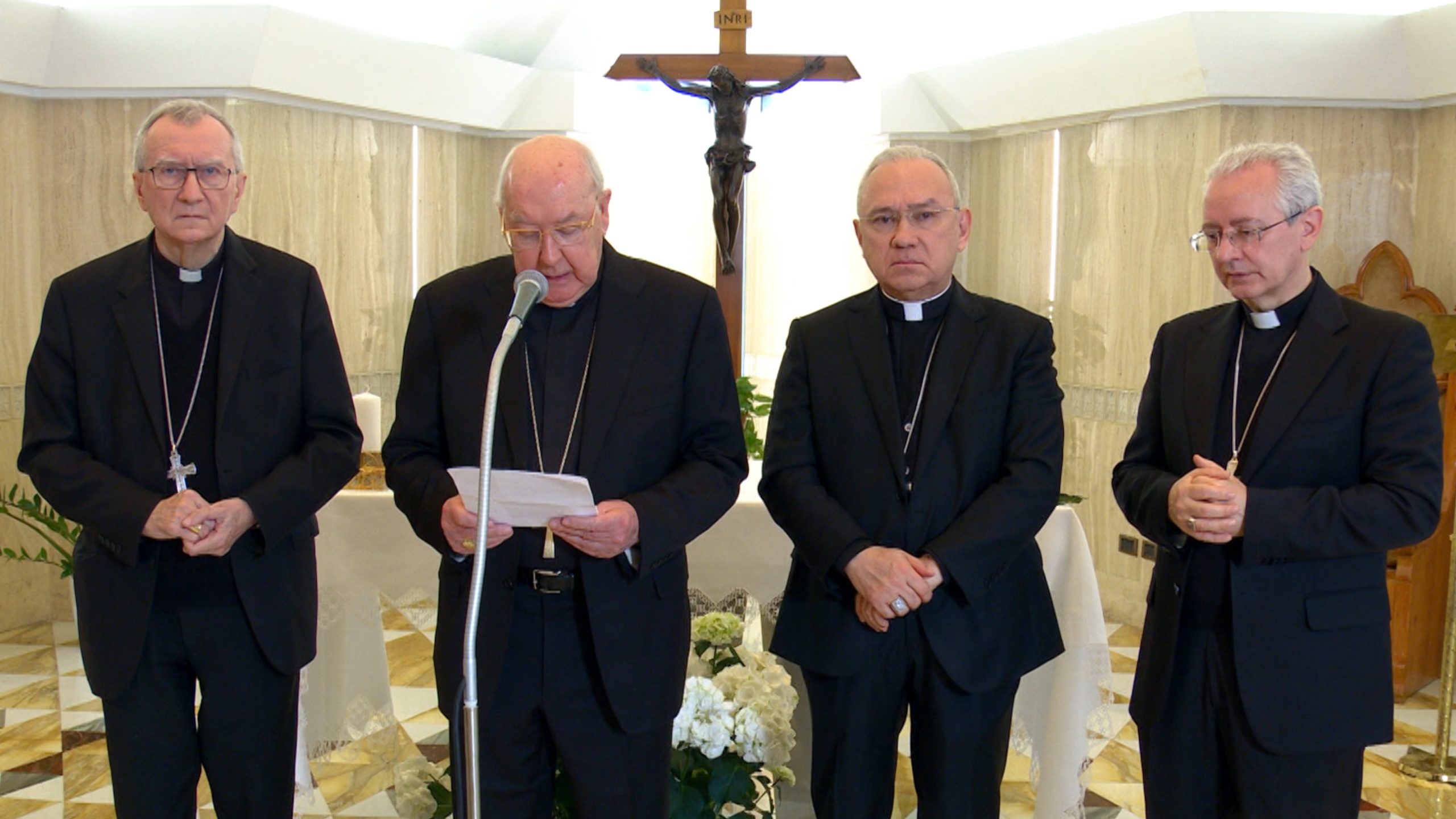 POPE FRANCIS DIED CARDINAL KEVIN FARRELL ANNOUNCEMENT
