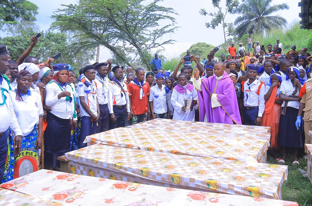 Massacre ‘of faithful in the house of God’ in Congolese Catholic church leaves 43 dead