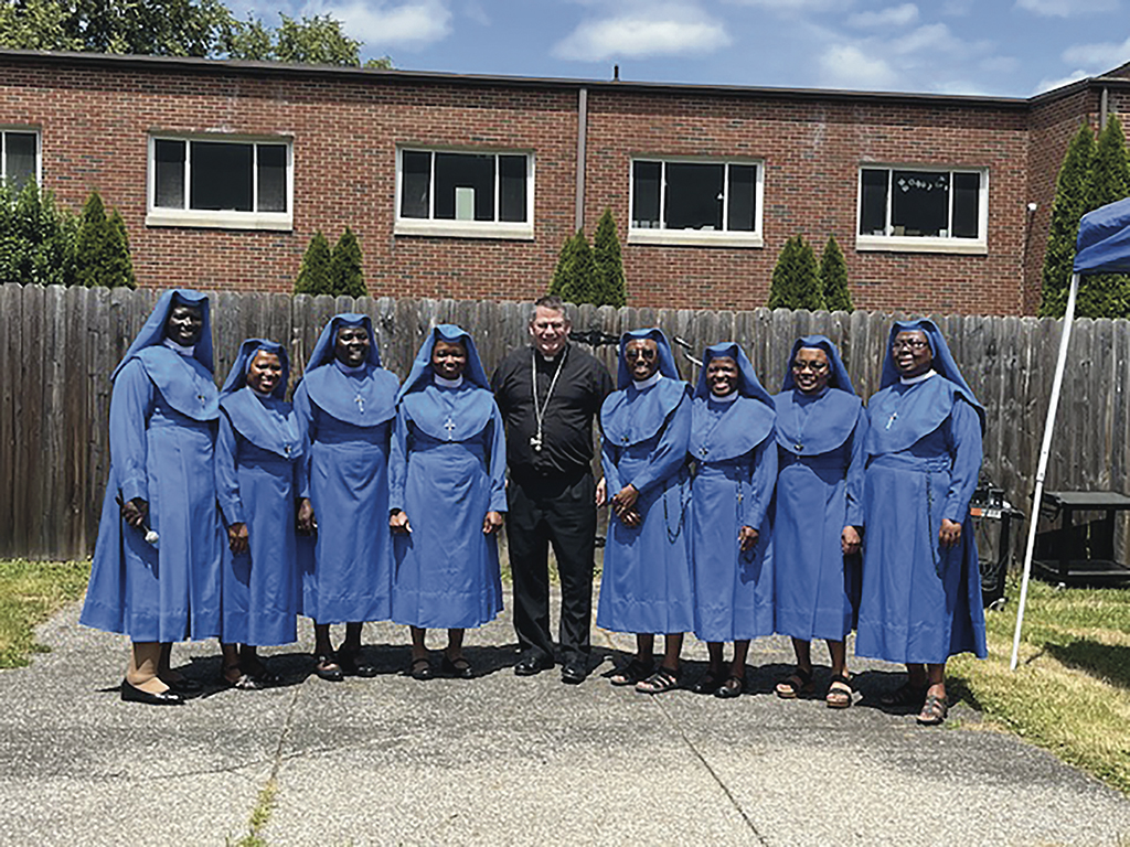 Sisters 25th with Bishop Lucia (1)