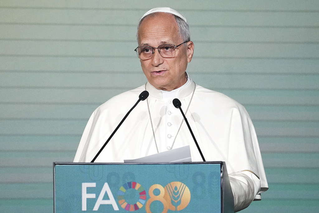 POPE LEO XIV AT FAO WORLD FOOD DAY 2025