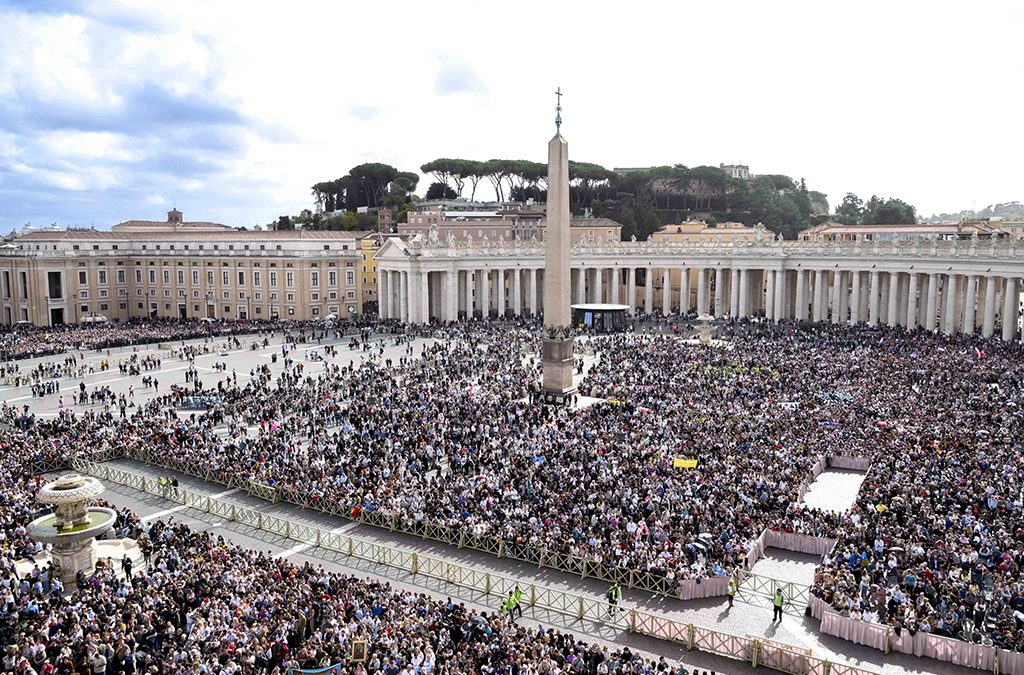 Catholics must build a more humble church, seeking truth together, pope says