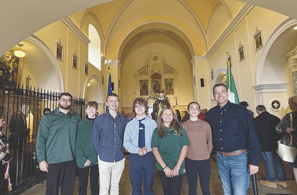 BLG teachers, students visit the National Centre for Padre Pio