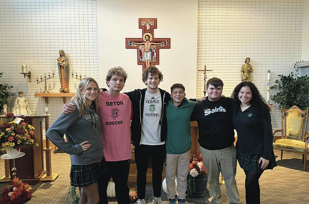 Seton Catholic students live out their faith by helping the homeless