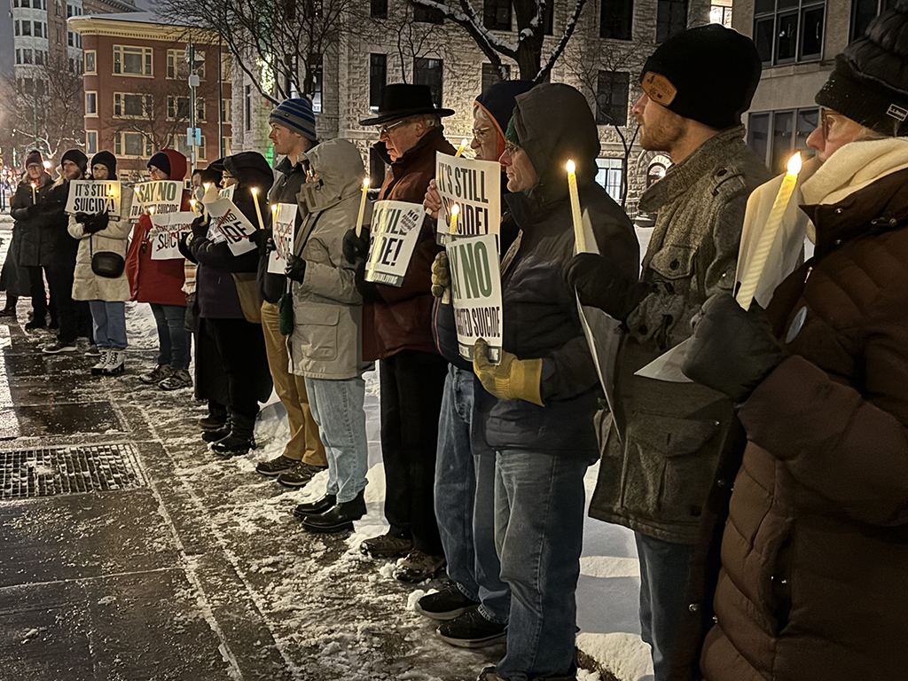 SYRACUSE ASSISTED SUICIDE VIGIL